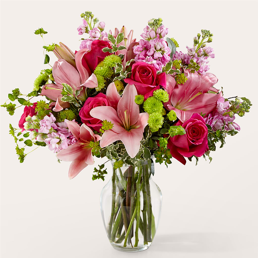 Cross My Heart Bouquet – White Lilies N Paradise, Kokomo IN