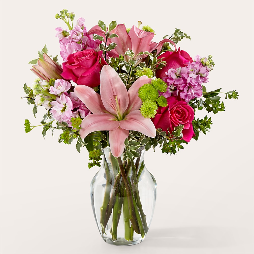 Cross My Heart Bouquet – White Lilies N Paradise, Kokomo IN