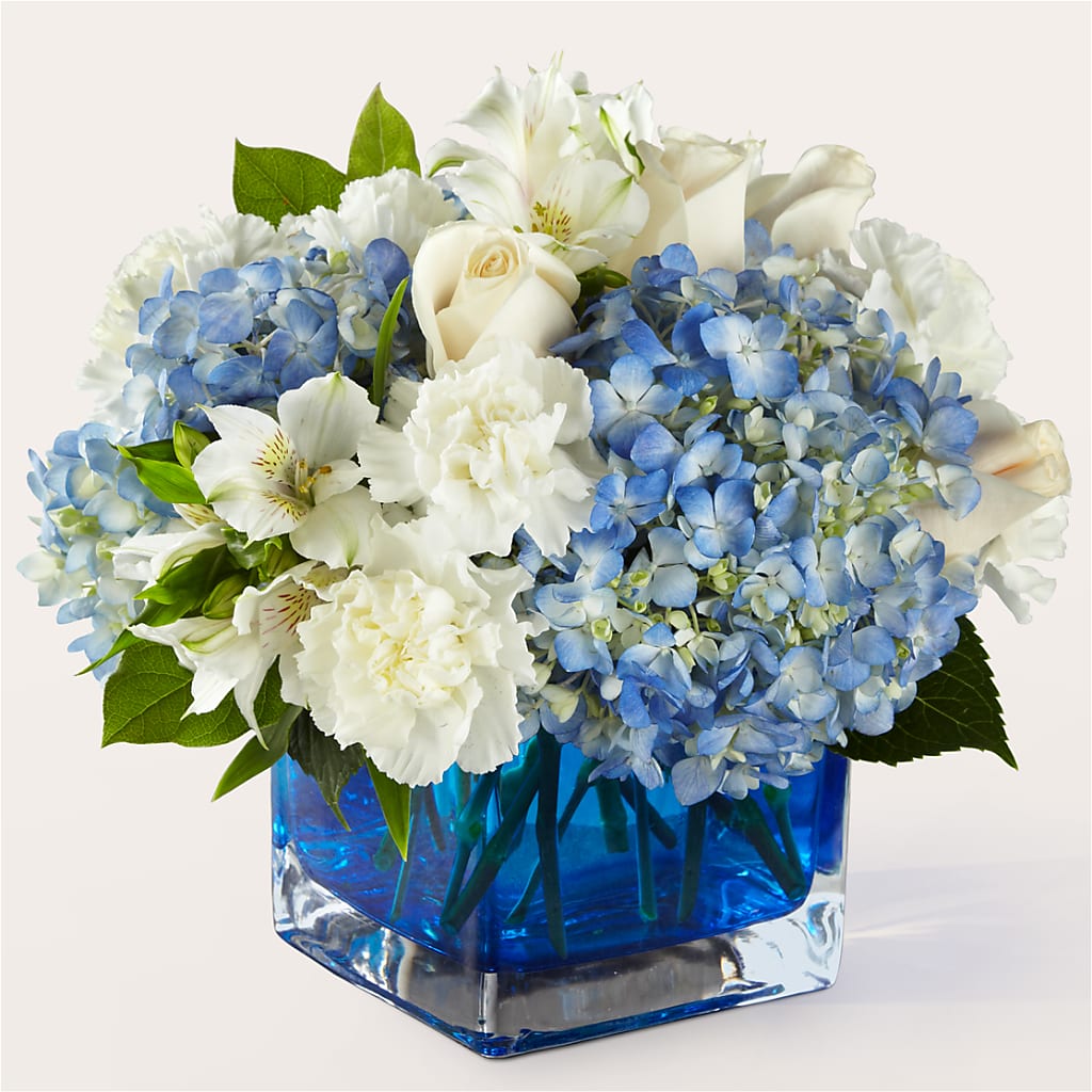 Soothing Waters Bouquet – White Lilies N Paradise, Kokomo IN