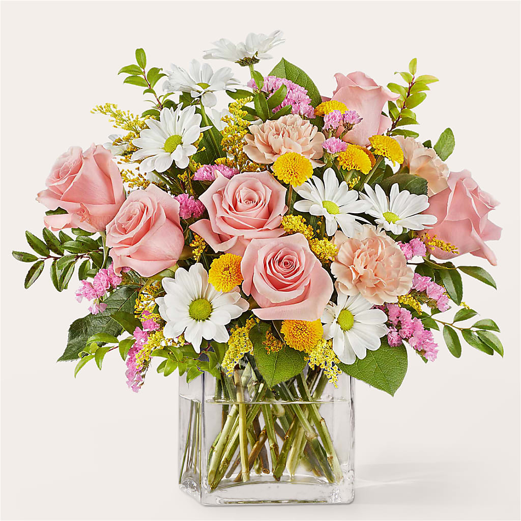 Country Cottage Bouquet – White Lilies N Paradise, Kokomo IN