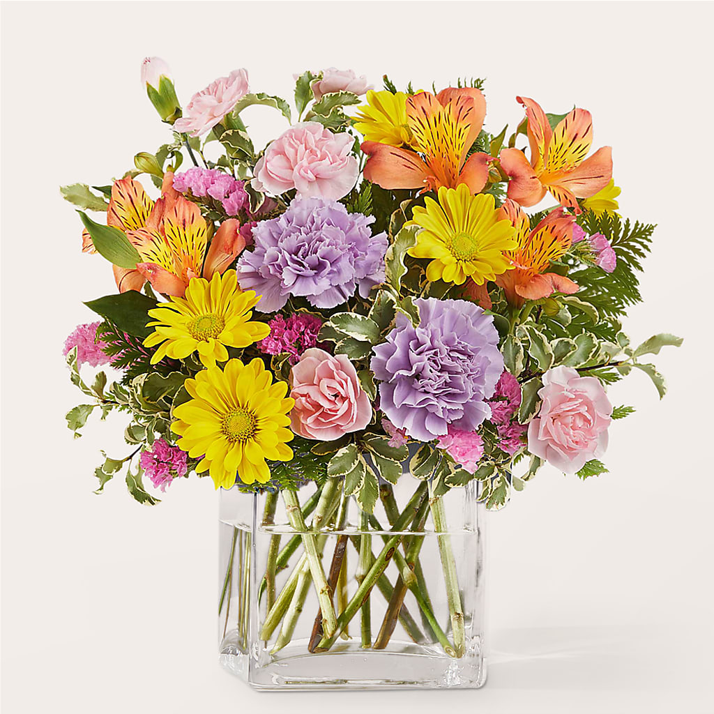 Shades of Happiness Bouquet – White Lilies N Paradise, Kokomo IN