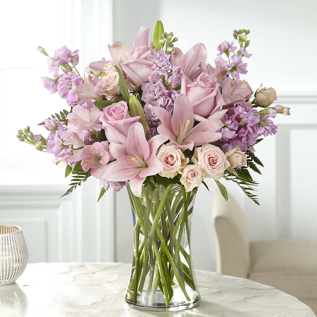 Wishes & Blessings Bouquet – White Lilies N Paradise, Kokomo IN