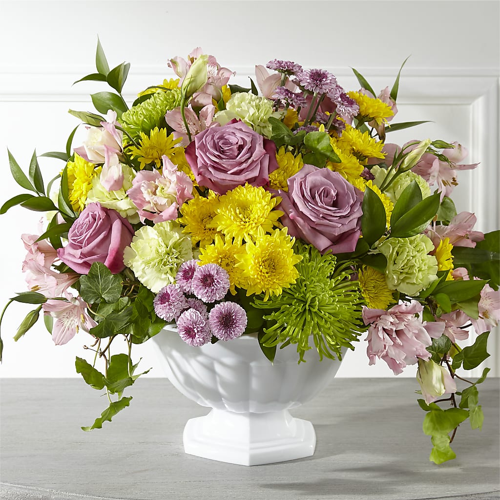 Healing Thoughts Arrangement – White Lilies N Paradise, Kokomo IN