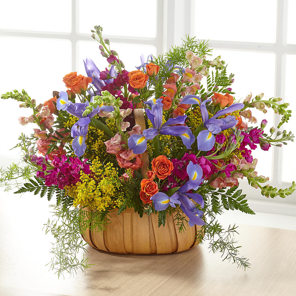 Garden of Life Basket – White Lilies N Paradise, Kokomo IN