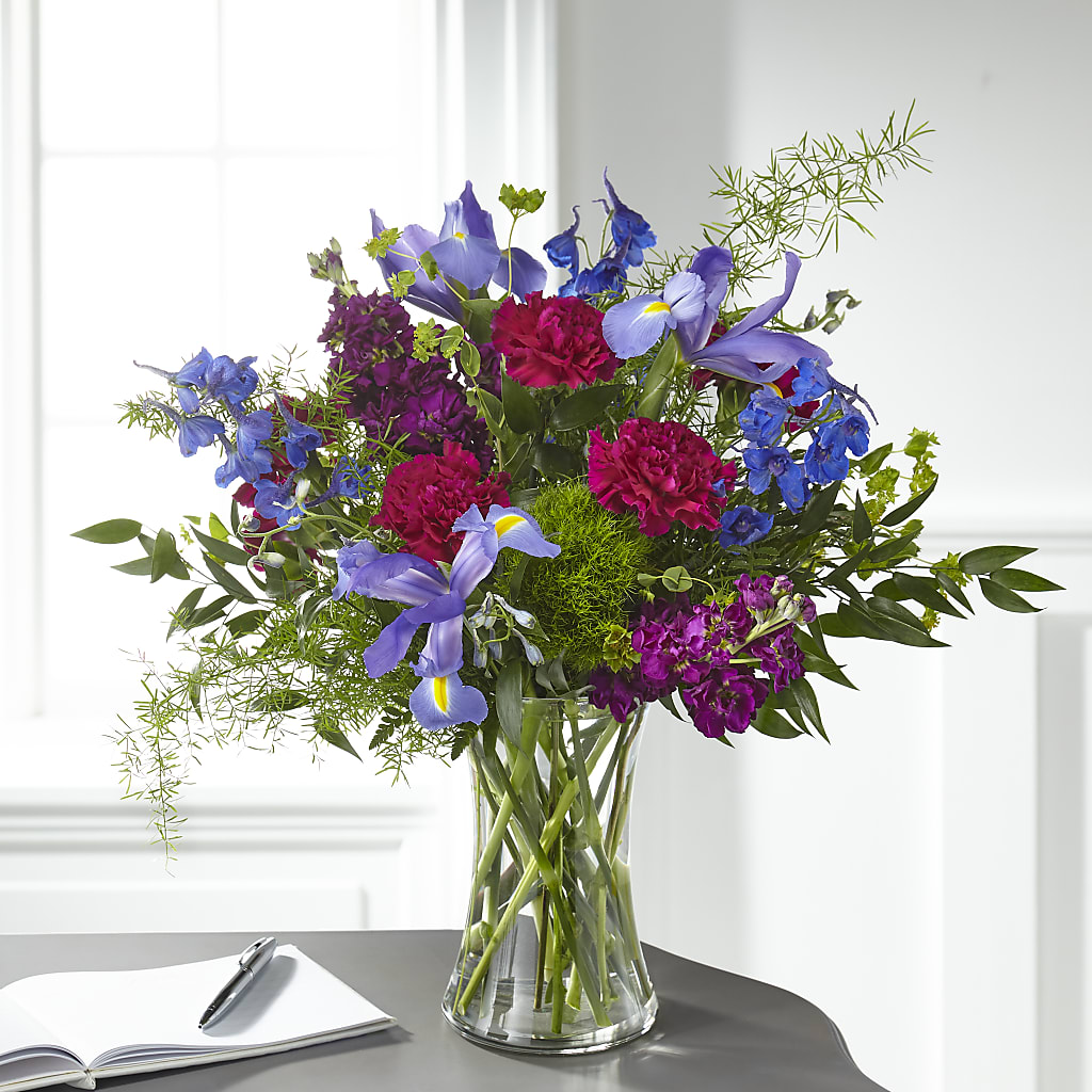 Giving Grace Bouquet – White Lilies N Paradise, Kokomo IN