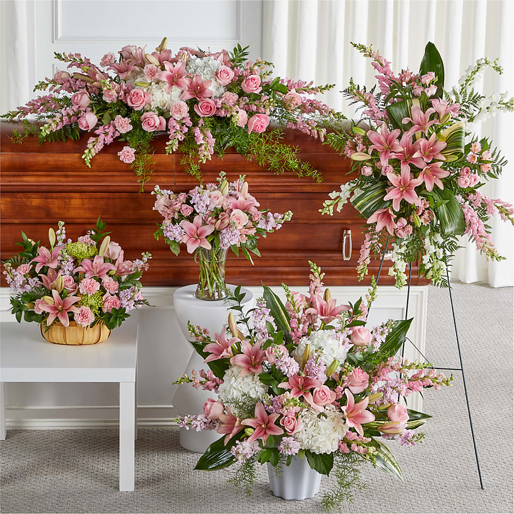 Bountiful Blooms Bundles – White Lilies N Paradise, Kokomo IN