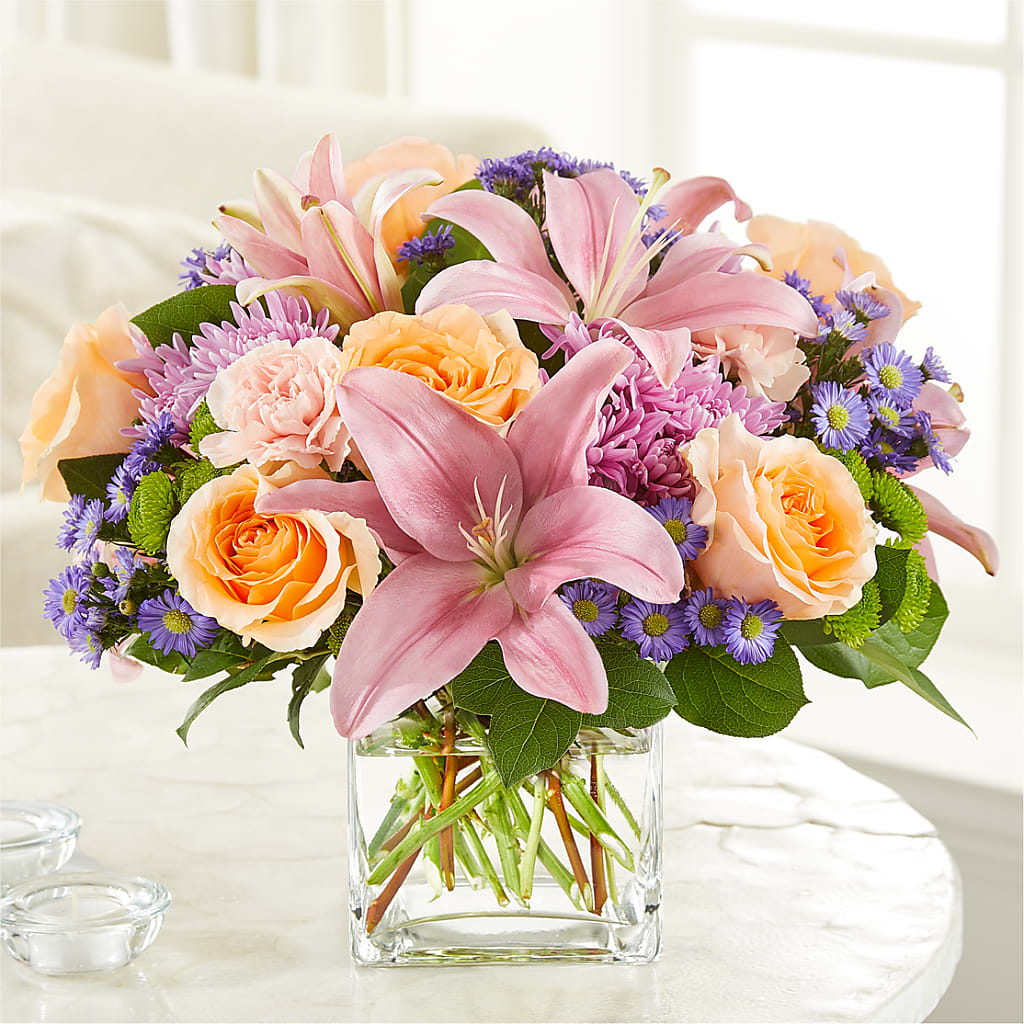 Delicate Details Bouquet – White Lilies N Paradise, Kokomo IN