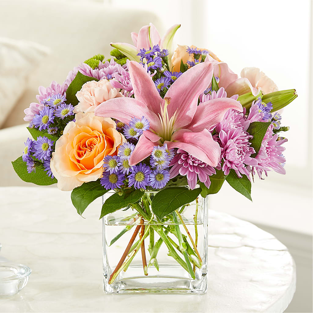 Delicate Details Bouquet – White Lilies N Paradise, Kokomo IN