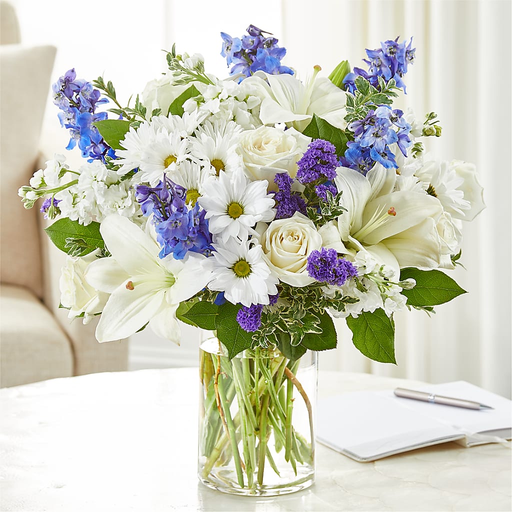 Soothing Scents Bouquet – White Lilies N Paradise, Kokomo IN