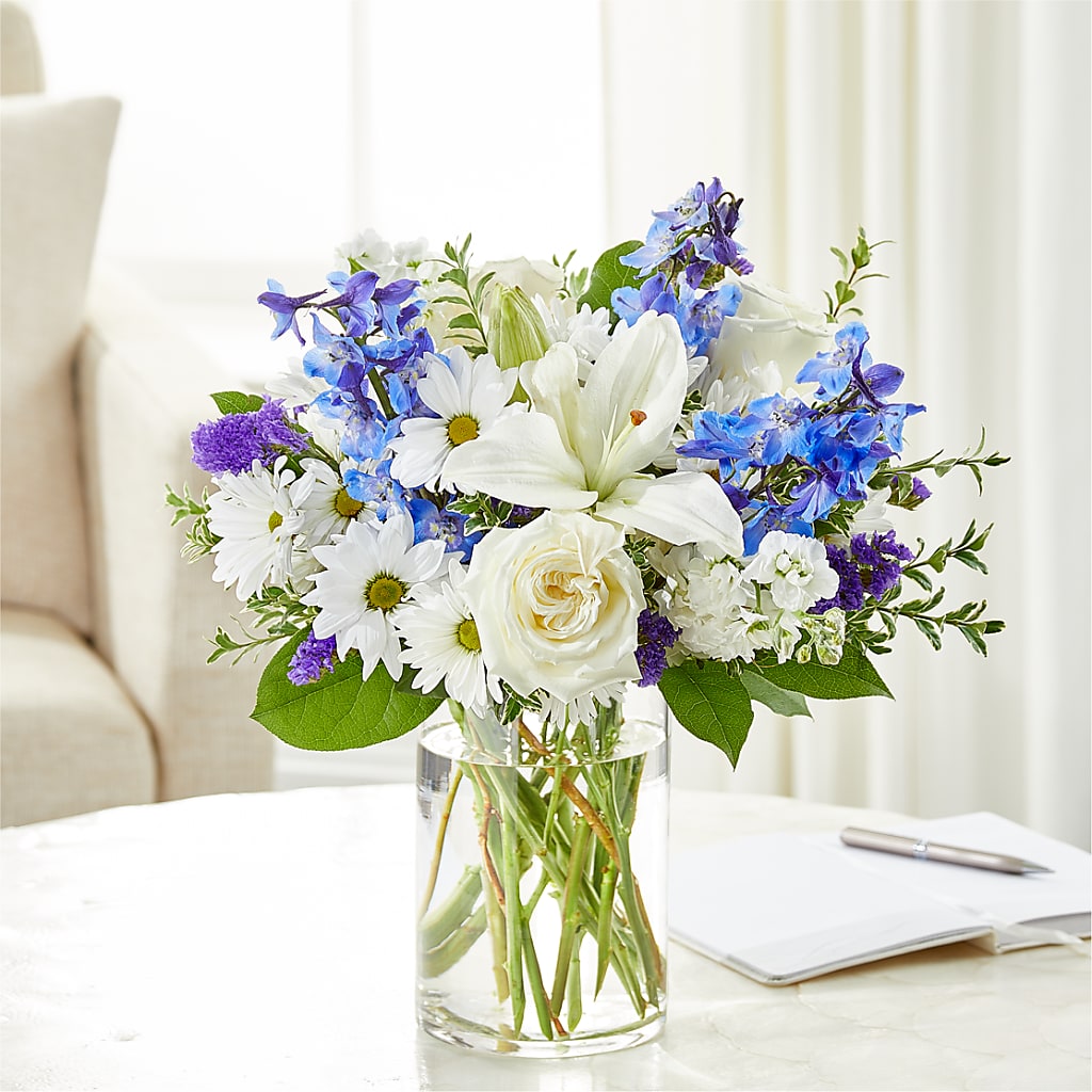 Soothing Scents Bouquet – White Lilies N Paradise, Kokomo IN