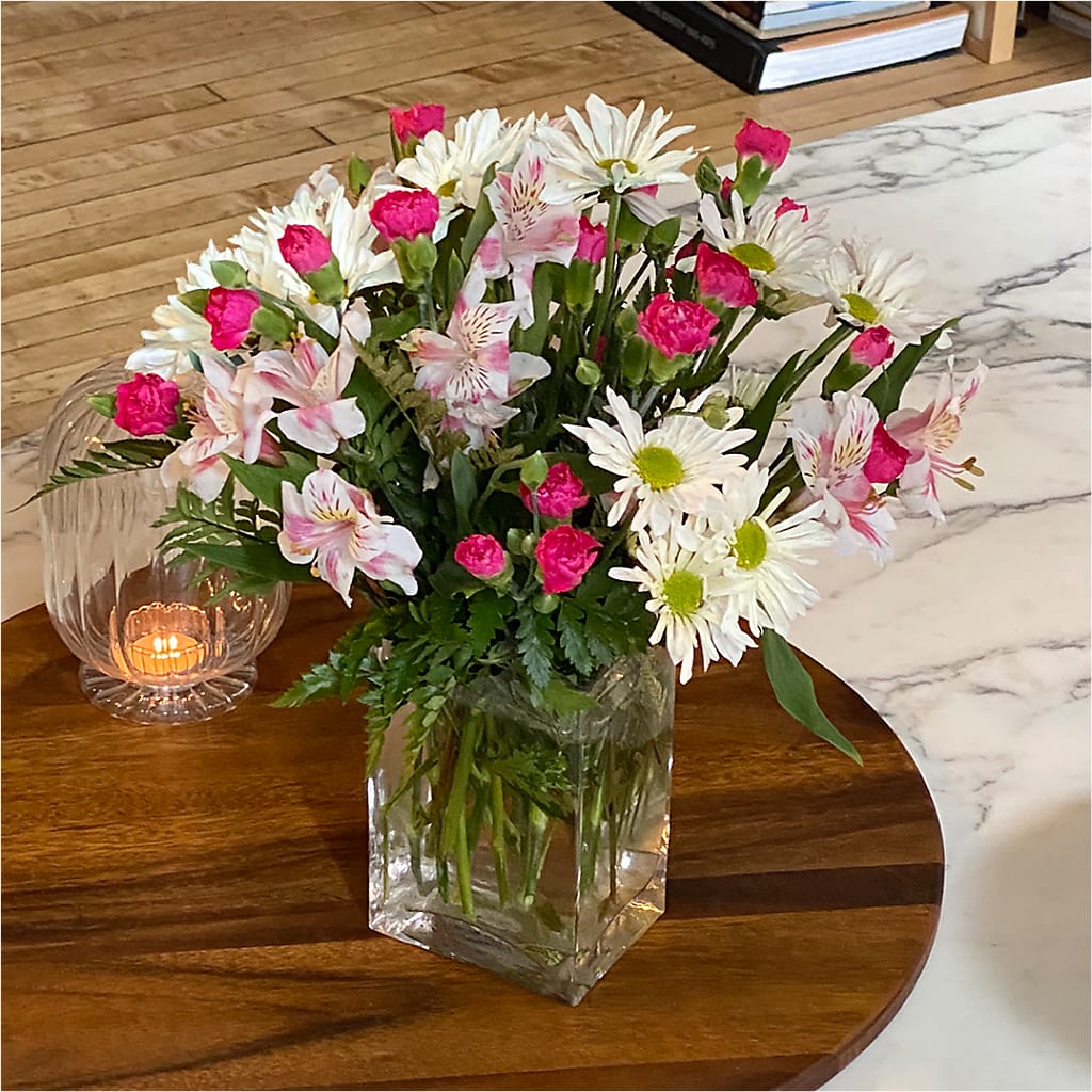 Sweet Surprises® Bouquet – White Lilies N Paradise, Kokomo IN
