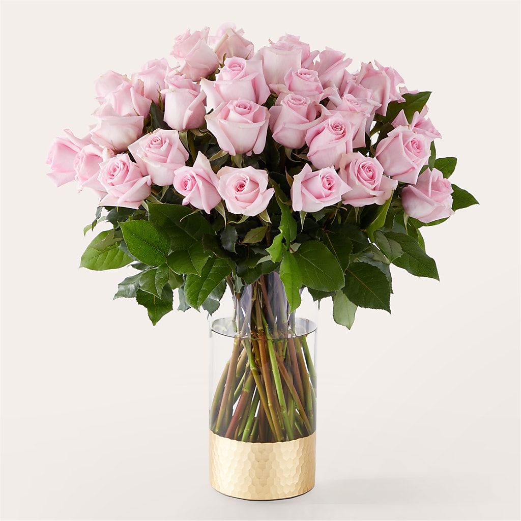 Picture Perfect Pink Rose Bouquet – White Lilies N Paradise, Kokomo IN