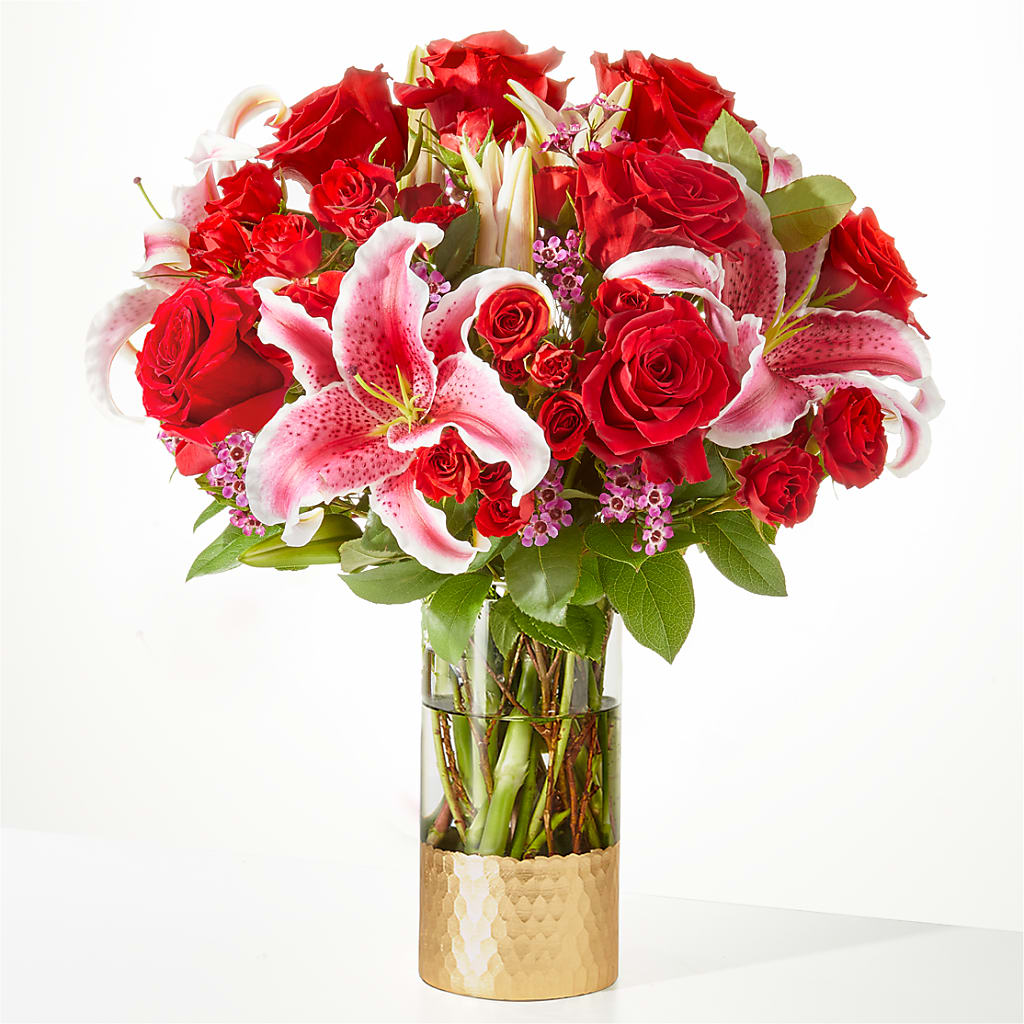 Match Made in Heaven Bouquet – White Lilies N Paradise, Kokomo IN