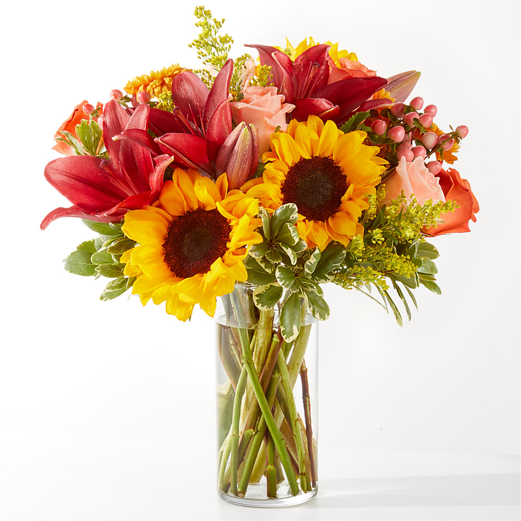 Acorn Lane Bouquet – White Lilies N Paradise, Kokomo IN