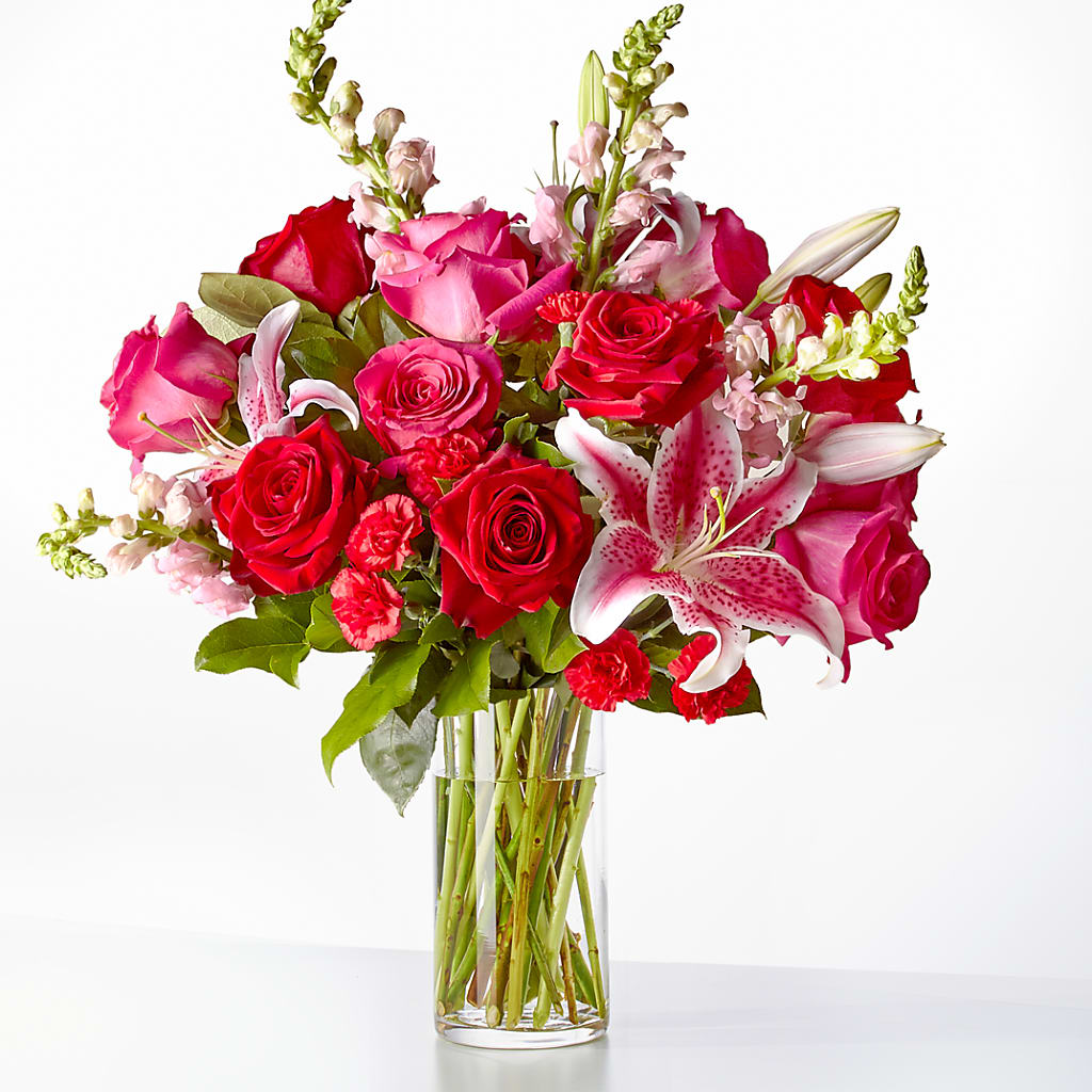 Love at First Sight Bouquet – White Lilies N Paradise, Kokomo IN