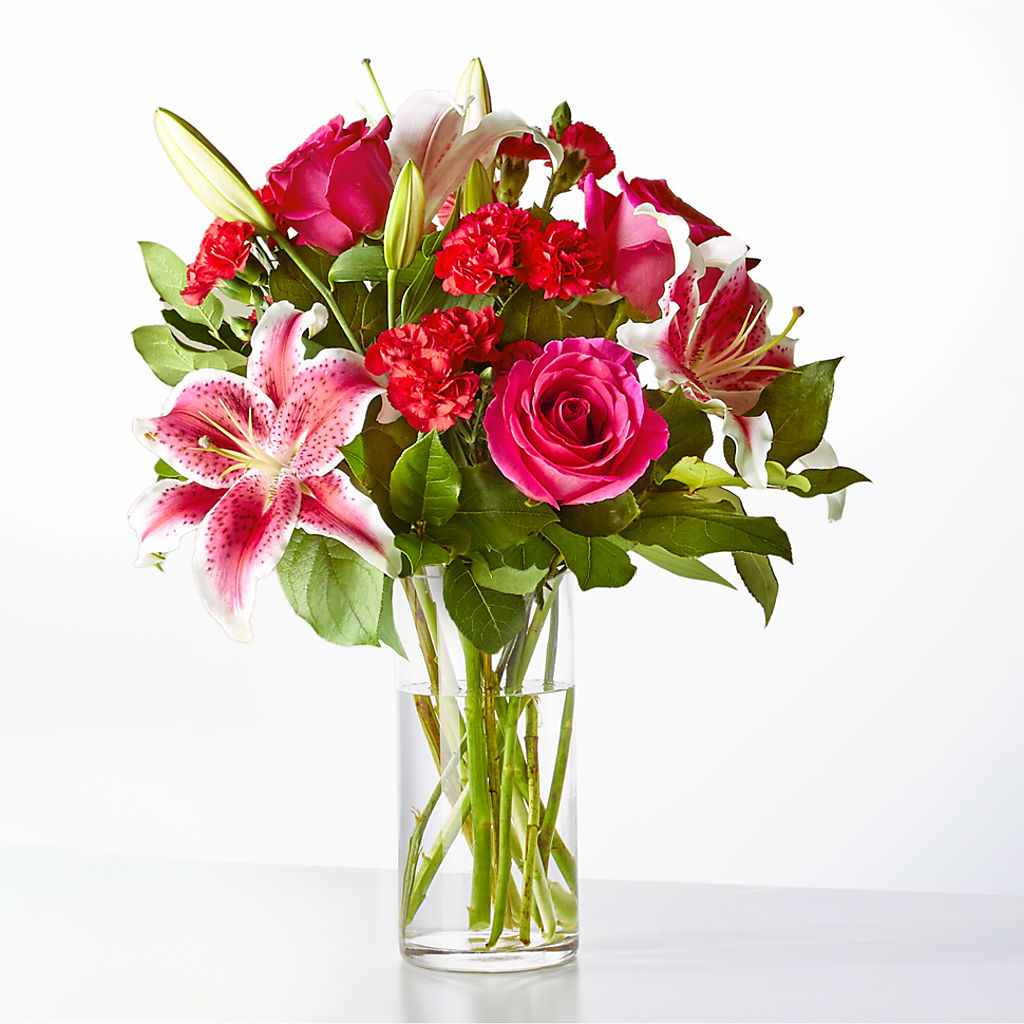 Love at First Sight Bouquet – White Lilies N Paradise, Kokomo IN
