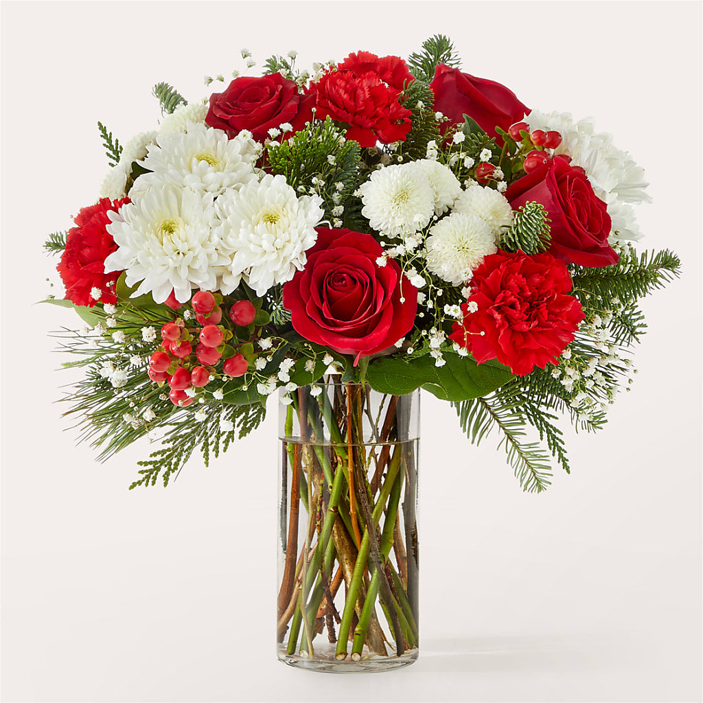 Chance of Flurries Bouquet – White Lilies N Paradise, Kokomo IN