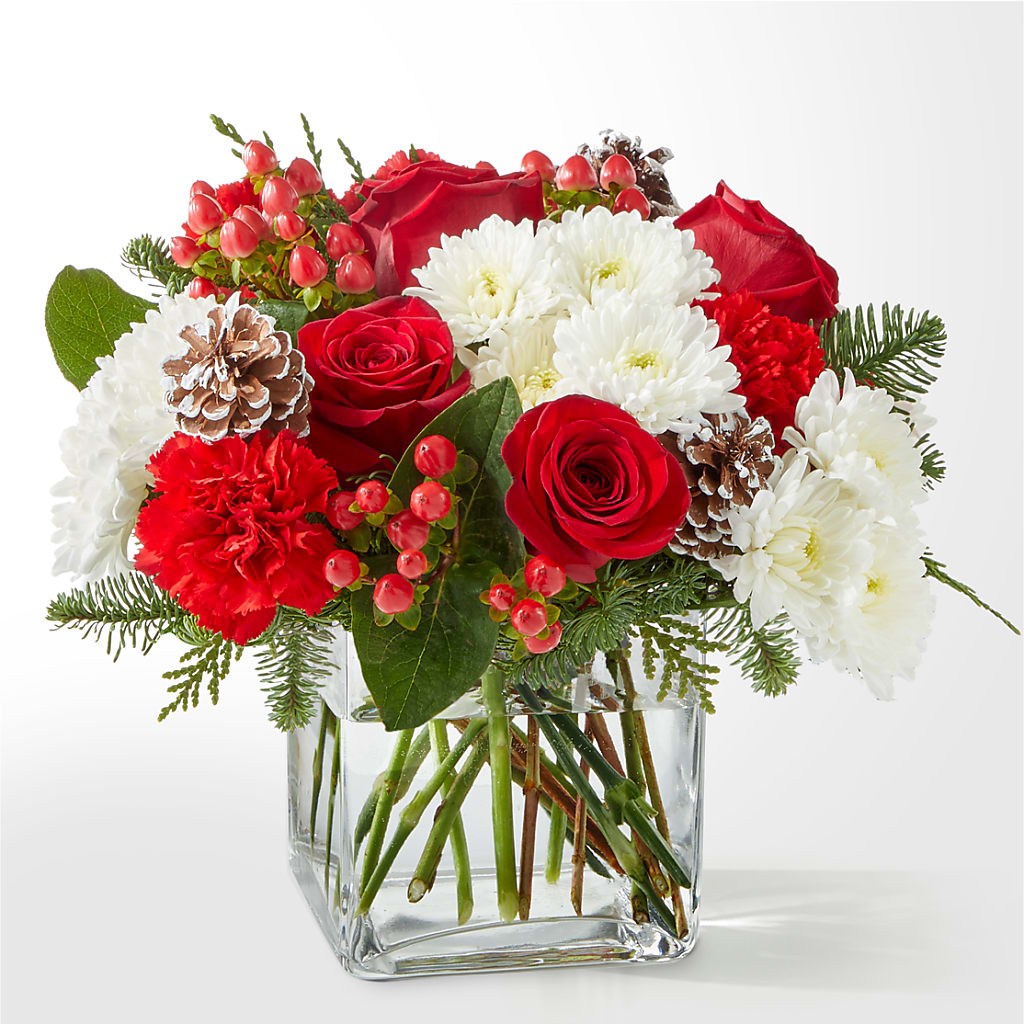 Snow Angel Bouquet – White Lilies N Paradise, Kokomo IN