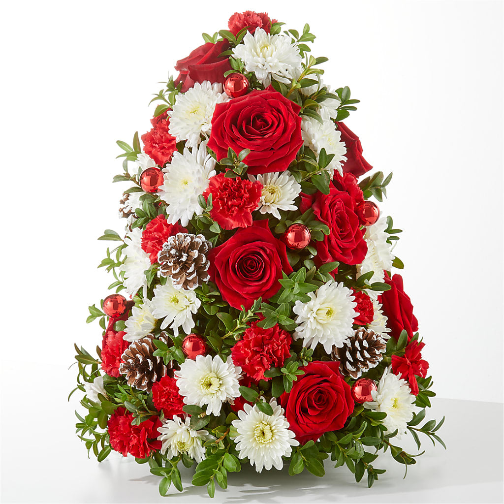 Let It Snow Tree – White Lilies N Paradise, Kokomo IN