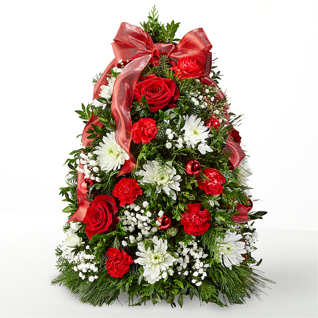 Make It Merry Tree – White Lilies N Paradise, Kokomo IN
