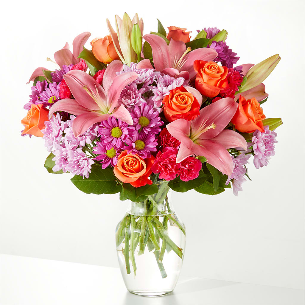 One and Only Bouquet – White Lilies N Paradise, Kokomo IN