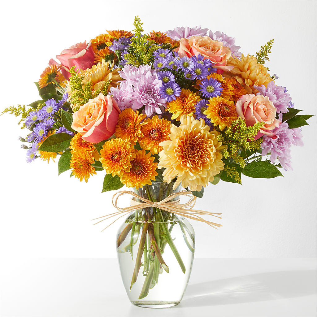 Countryside Bouquet – White Lilies N Paradise, Kokomo IN