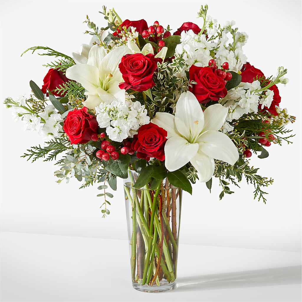 Twinkle Lights Bouquet – White Lilies N Paradise, Kokomo IN