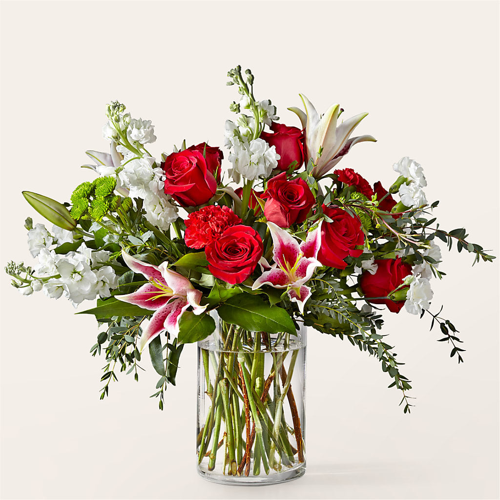 Gumdrop Button Bouquet – White Lilies N Paradise, Kokomo IN