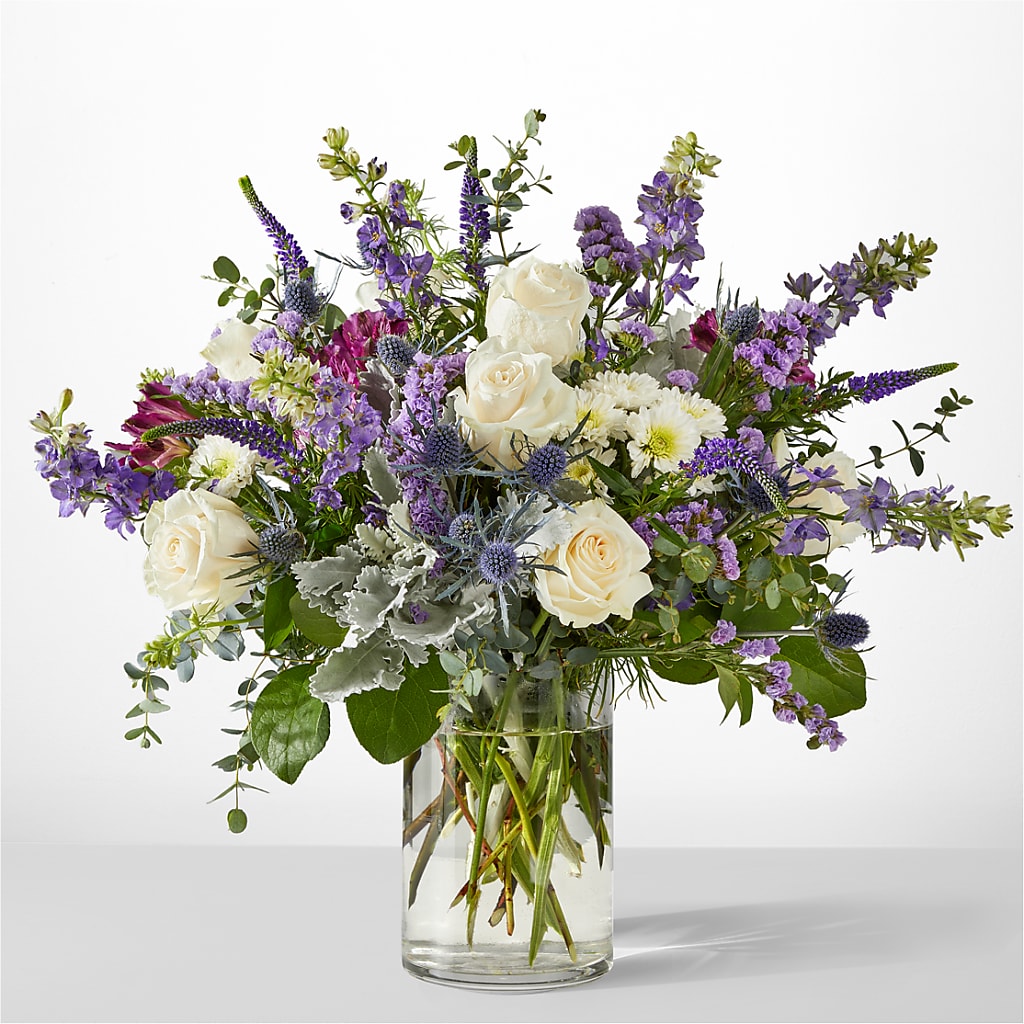 Shooting Star Bouquet – White Lilies N Paradise, Kokomo IN