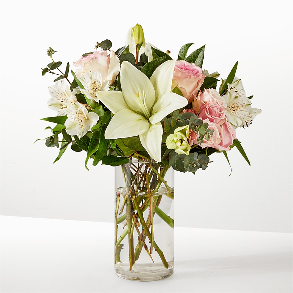 Ballet Slippers Bouquet – White Lilies N Paradise, Kokomo IN