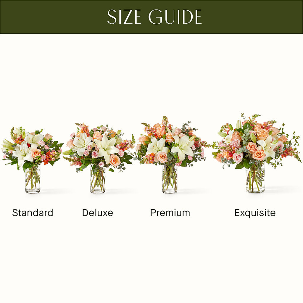 Grapefruit Splash Bouquet – White Lilies N Paradise, Kokomo IN