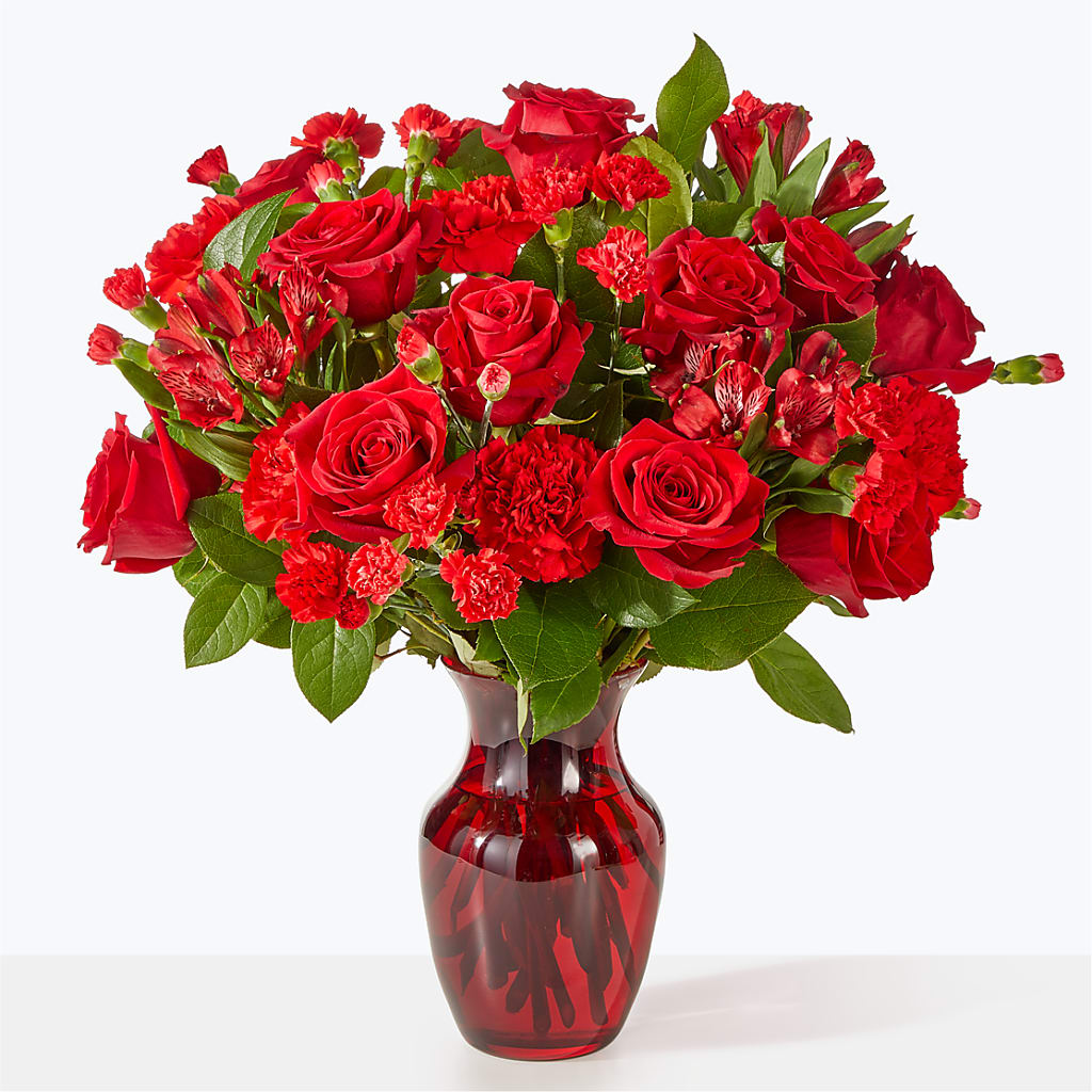 The Heartstrings Bouquet – White Lilies N Paradise, Kokomo IN