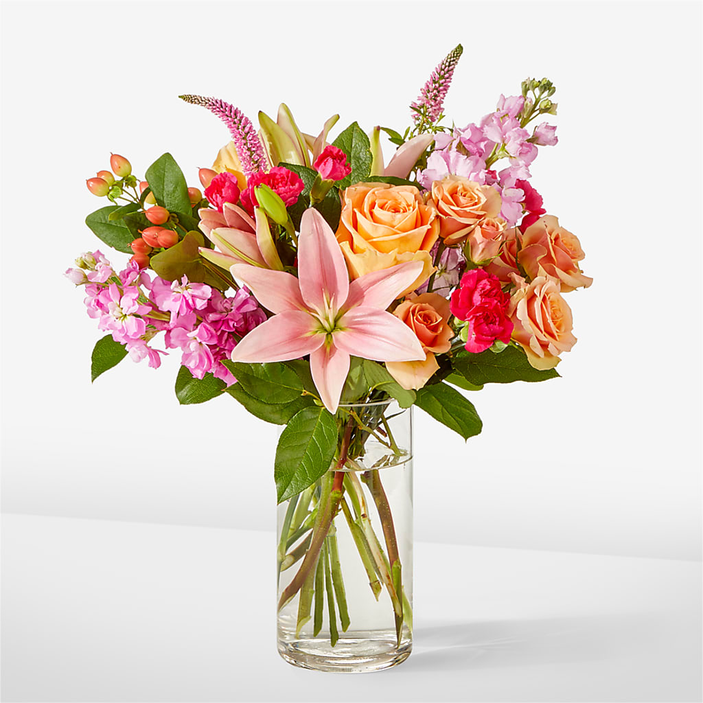 Bisous Bouquet – White Lilies N Paradise, Kokomo IN
