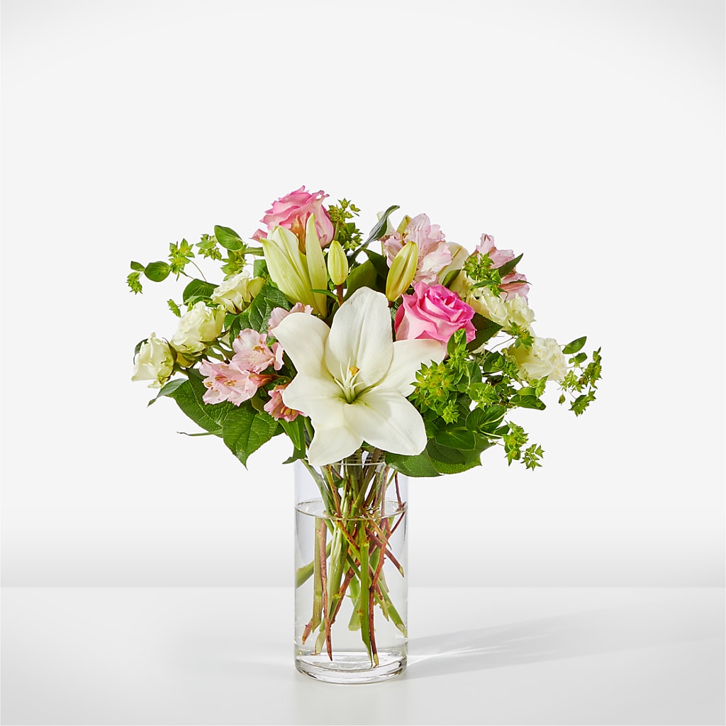 Fondly Bouquet – White Lilies N Paradise, Kokomo IN