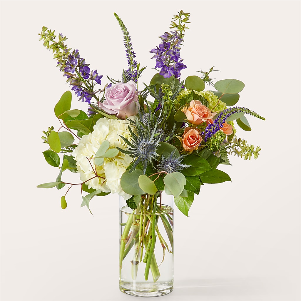 Appealing Aura Bouquet – White Lilies N Paradise, Kokomo IN