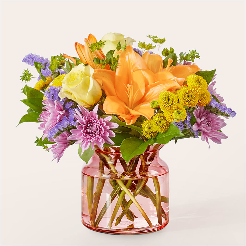 Lucky Charm Bouquet – White Lilies N Paradise, Kokomo IN