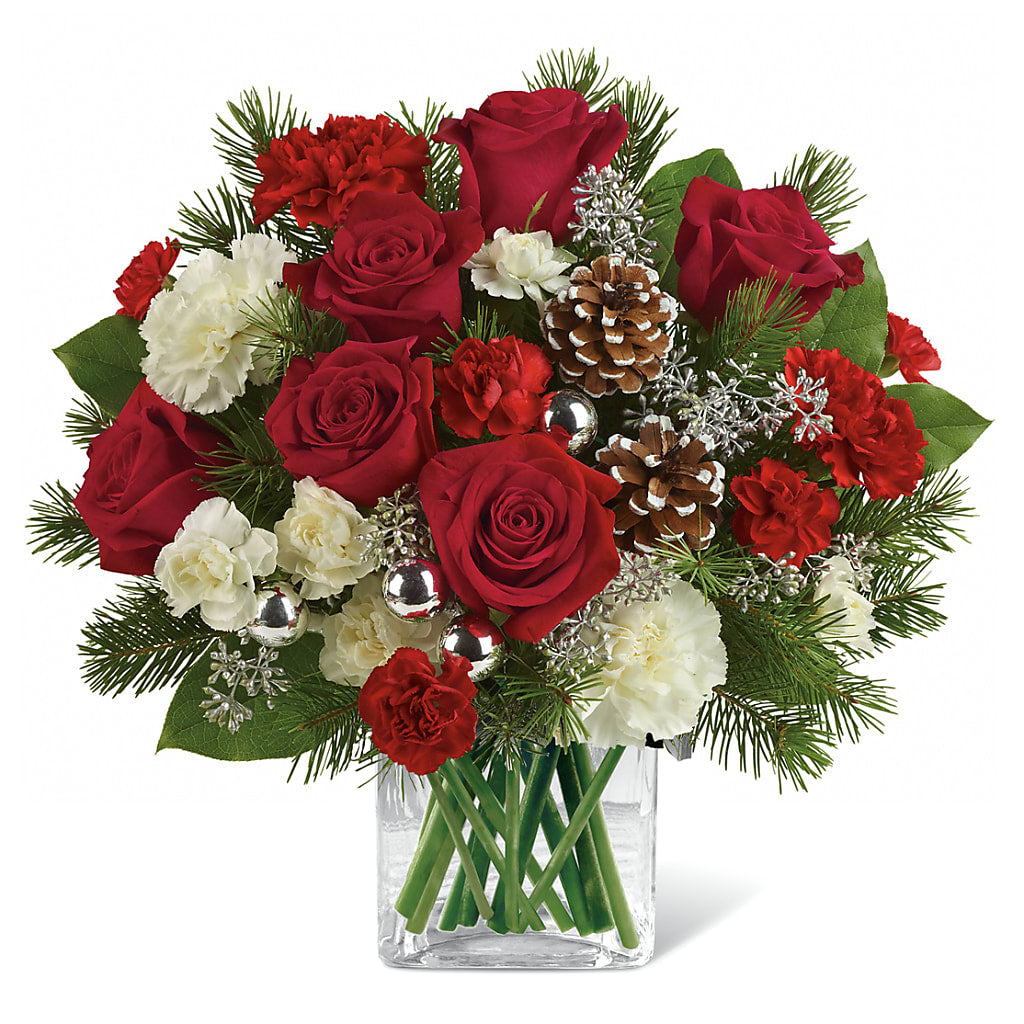 Woodland Wonder Bouquet – White Lilies N Paradise, Kokomo IN
