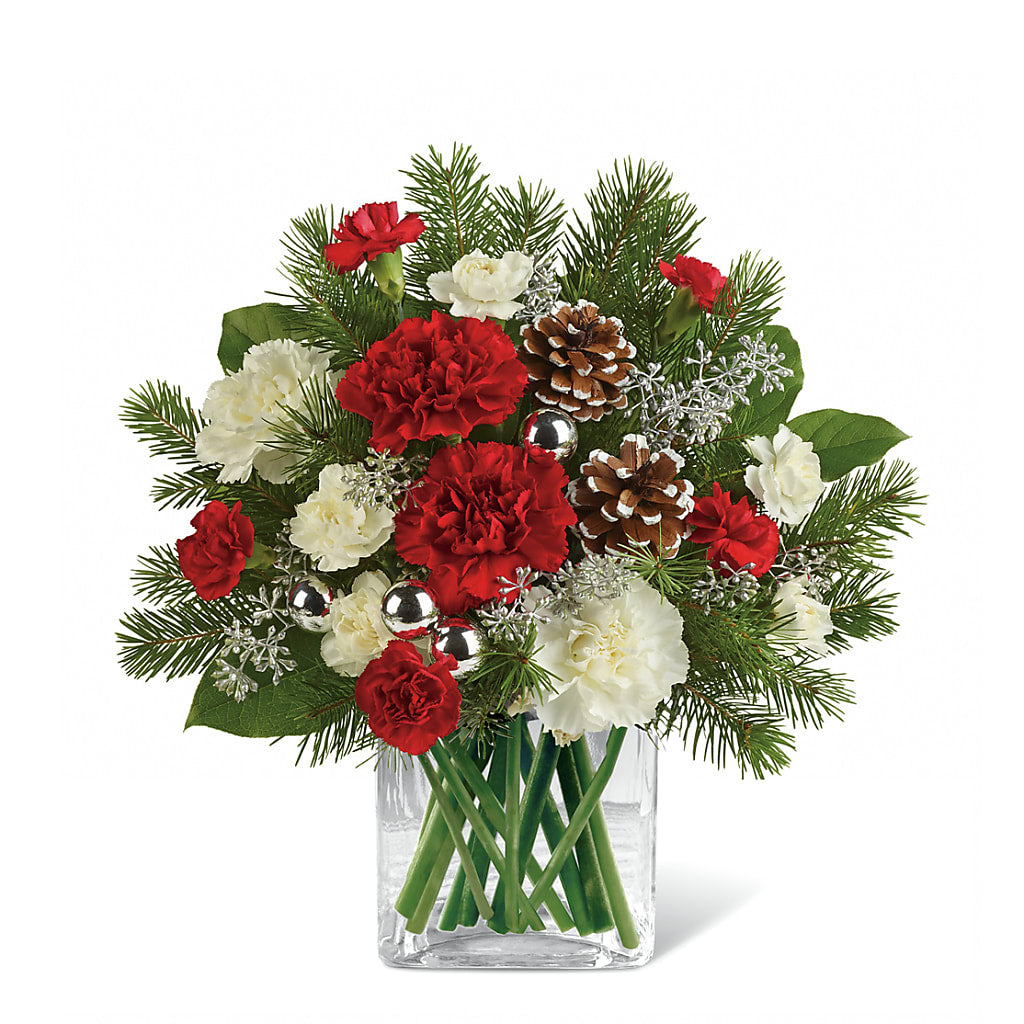 Woodland Wonder Bouquet – White Lilies N Paradise, Kokomo IN