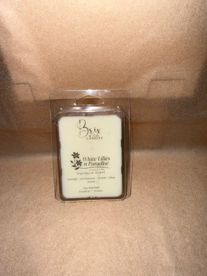 Wax Melts - Brix & Co. –  White Lilies N Paradise, Kokomo IN