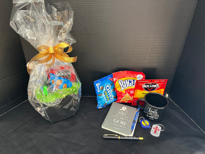 Men’s Gift Basket –  White Lilies N Paradise, Kokomo IN