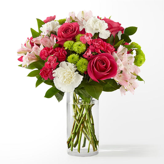 Sweet & Pretty Bouquet –  White Lilies N Paradise, Kokomo IN