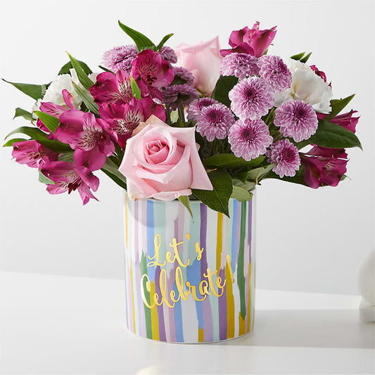 Party Starter Bouquet –  White Lilies N Paradise, Kokomo IN