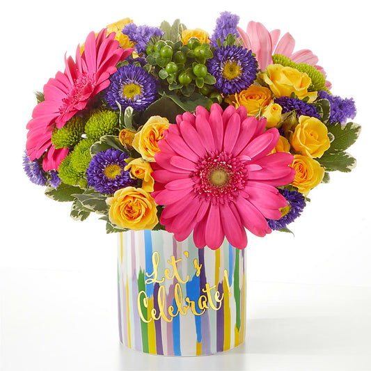 Cheers to You Bouquet –  White Lilies N Paradise, Kokomo IN