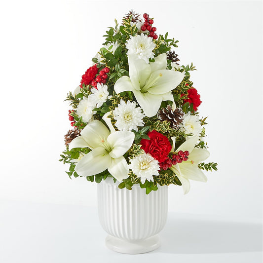 Festive Moments Tree –  White Lilies N Paradise, Kokomo IN