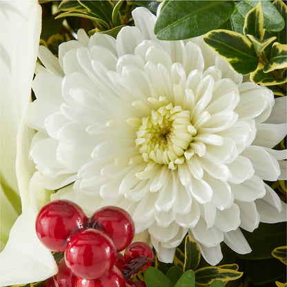 Festive Moments Tree –  White Lilies N Paradise, Kokomo IN