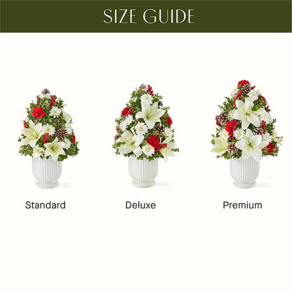 Festive Moments Tree –  White Lilies N Paradise, Kokomo IN