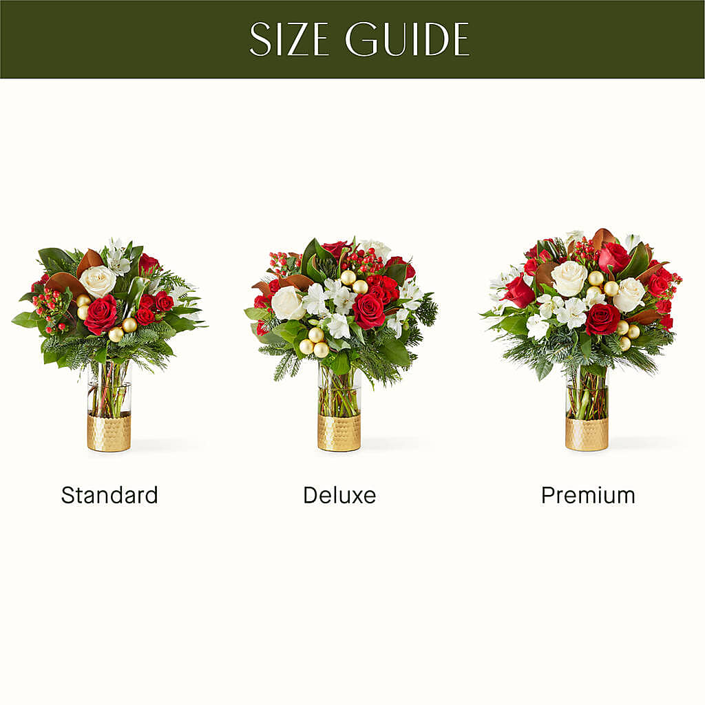 Joy & Jolly Bouquet –  White Lilies N Paradise, Kokomo IN
