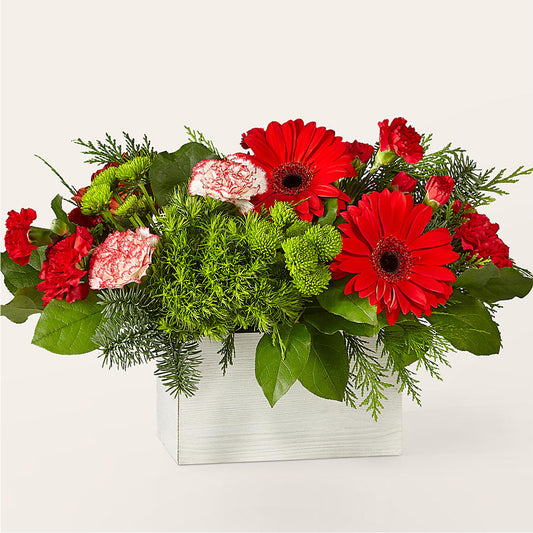 The Rudolph Bouquet –  White Lilies N Paradise, Kokomo IN