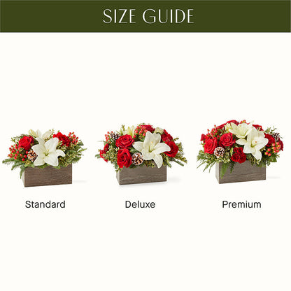 Snowy Wonderland Bouquet –  White Lilies N Paradise, Kokomo IN