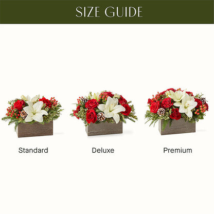 Snowy Wonderland Bouquet –  White Lilies N Paradise, Kokomo IN